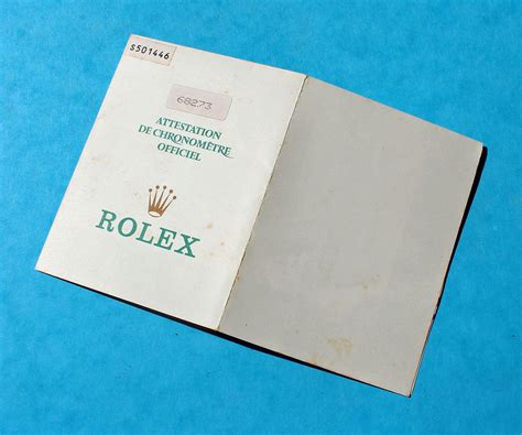 vintage rolex with papers|Rolex warranty card for sale.